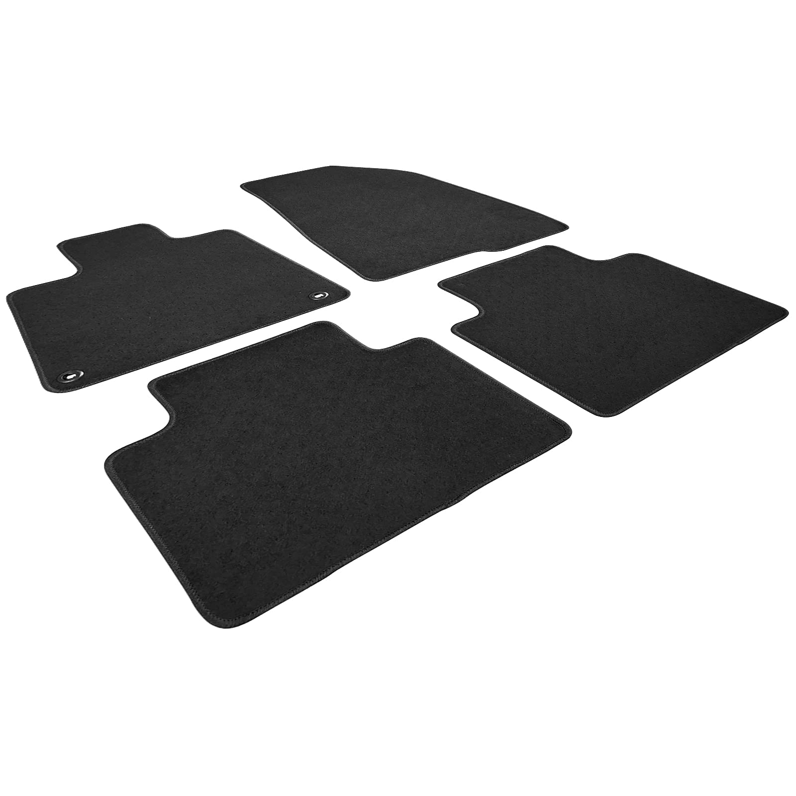FREEMOTOR802® Premium Nylon Car Floor Mats for 2018-2022 Honda Accord - Custom Fit, Non-Slip, Black 4-Piece Set - Perfect for Daily Commute, Road Trips & All-Weather Protection