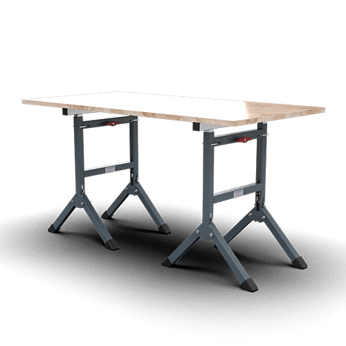 Abaco Easy Adjustable Fabrication Stand - Heavy Duty Welding Support for Metalworking, DIY Projects & Automotive Repair - Perfect for Workshops, Garages & Construction Sites