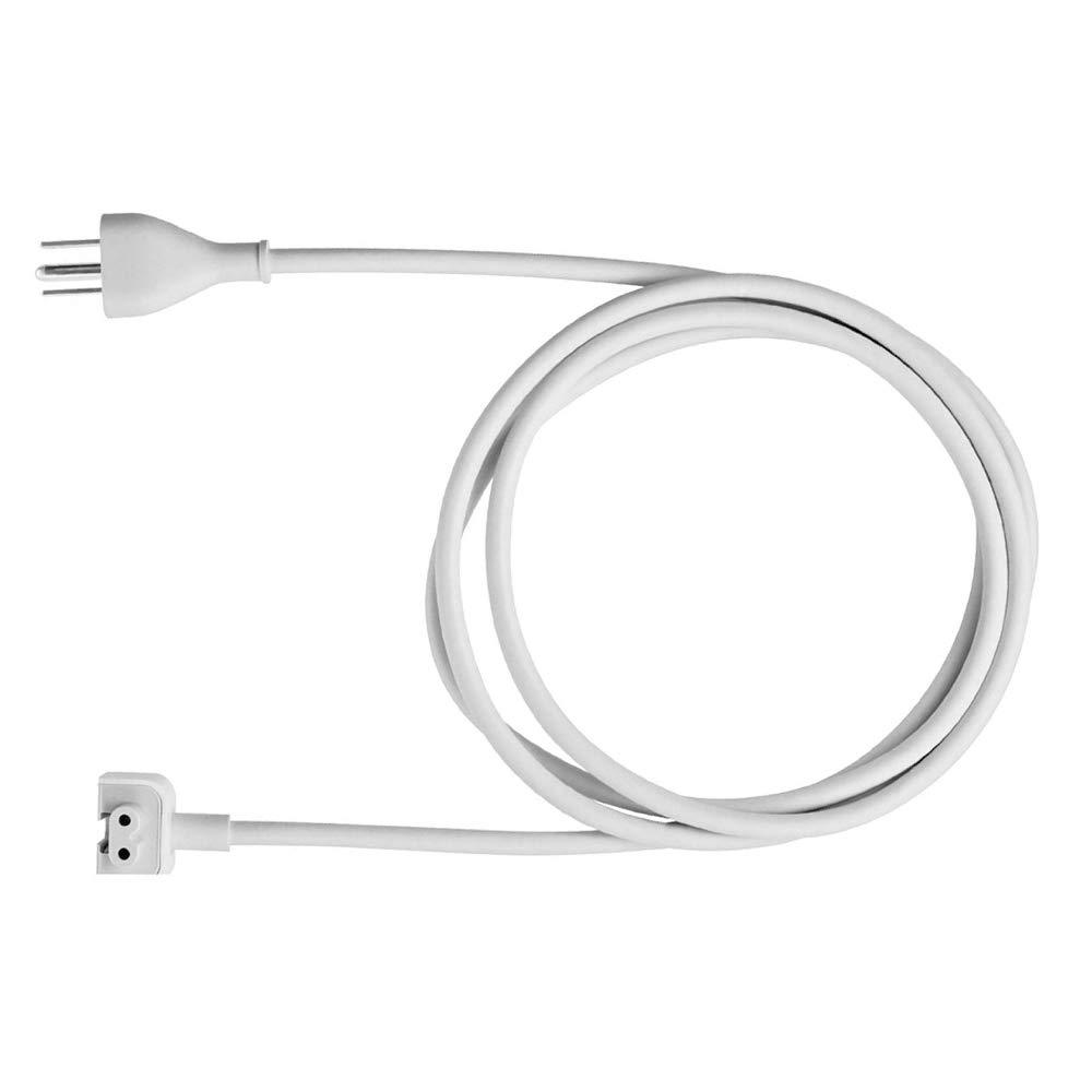 WEGWANG Power Adapter Extension Cord - 45W/60W/85W Wall Charger Cable Compatible with Apple MacBook Pro, iBook, MacBook (MagSafe 1 & 2) - Perfect for Home, Office & Travel Charging
