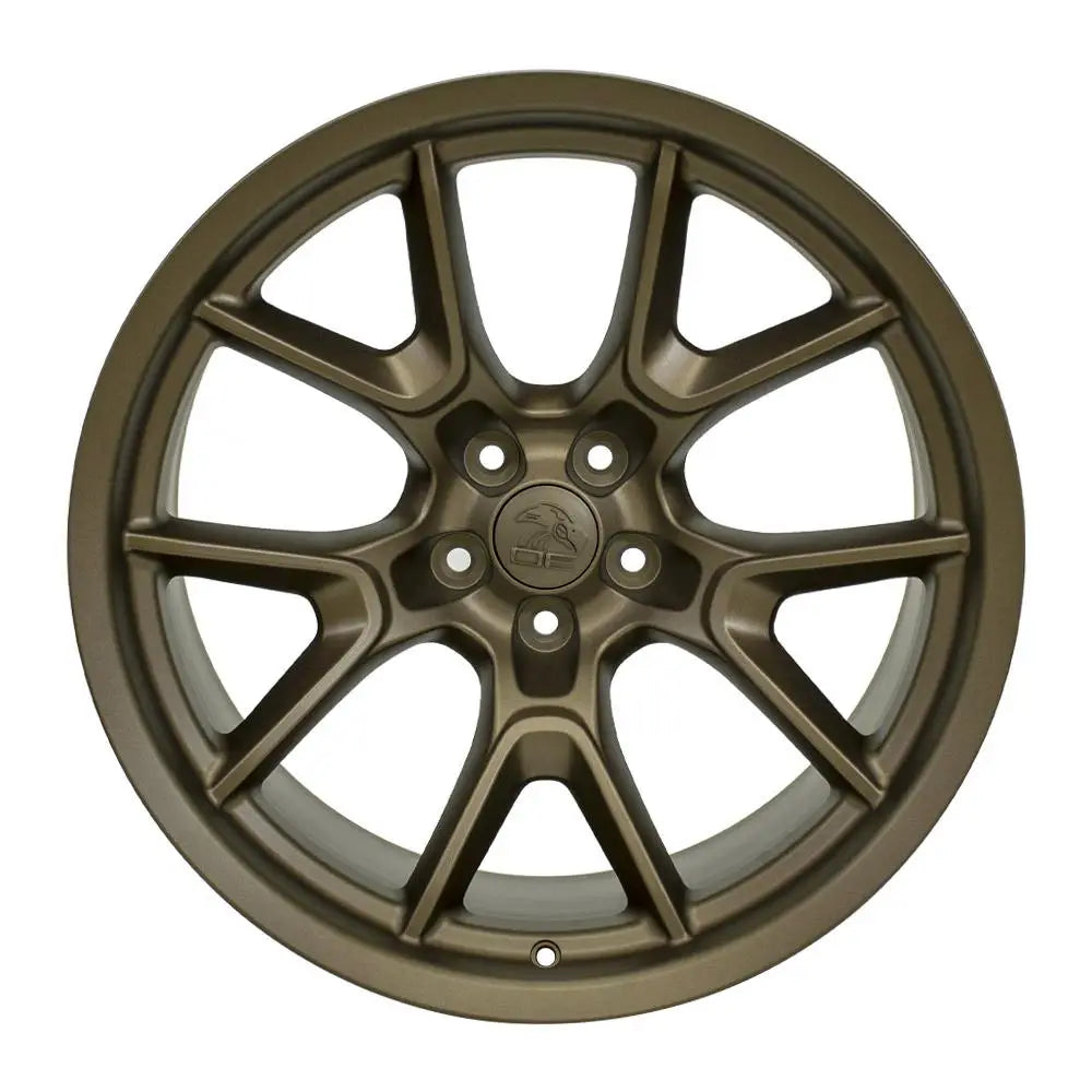20 Inch Bronze Alloy Wheel Replacement for Dodge Charger - DG21 Replica Rim 20x9 - Perfect for Custom Upgrades & Performance Tuning