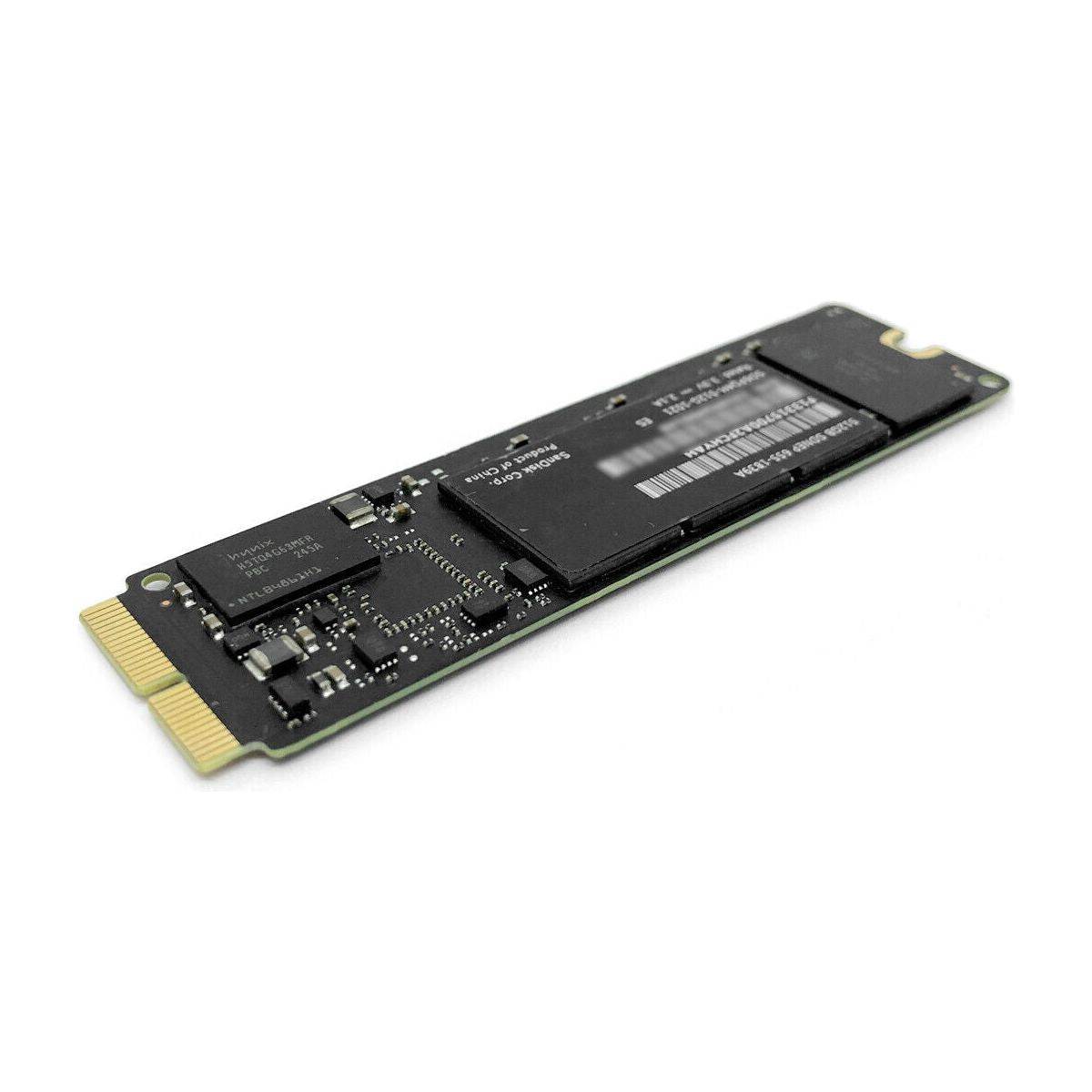 Original Apple MacBook Air A1466 SSD Upgrade 512GB PCIe Flash Storage (2013-2017 Models) - Faster Performance for Work, Study & Entertainment