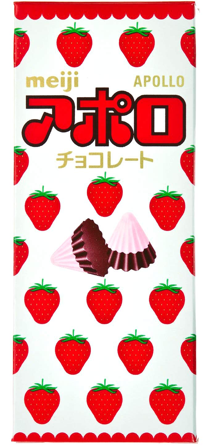 Meiji Strawberry Chocolate Candy - 10 Pack | Delicious Japanese Snacks for Gifts, Parties & Office Treats