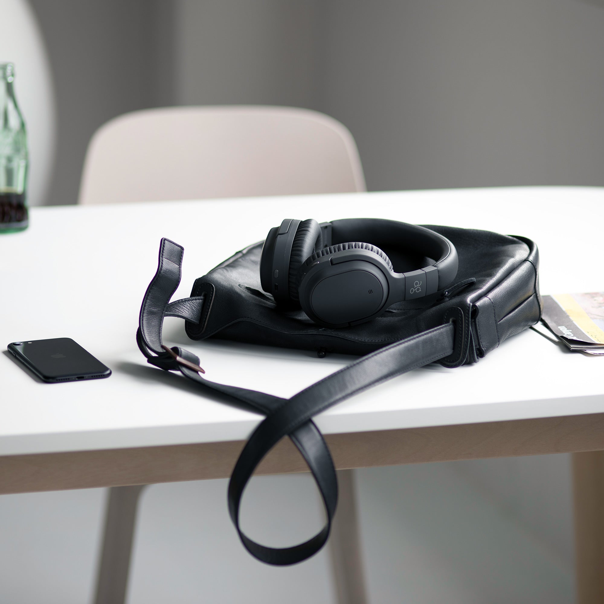 AG WHP01K Wireless Noise Cancelling Headphones with Bluetooth 5.0, 30H Playtime - Perfect for Travel, Work & Home Office Use