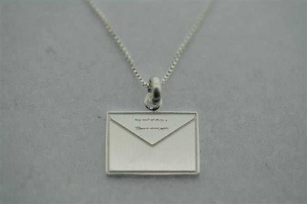 Little Envelope Necklace - Dainty Gold Pendant Jewelry for Women - Perfect for Everyday Wear, Gifts & Special Occasions