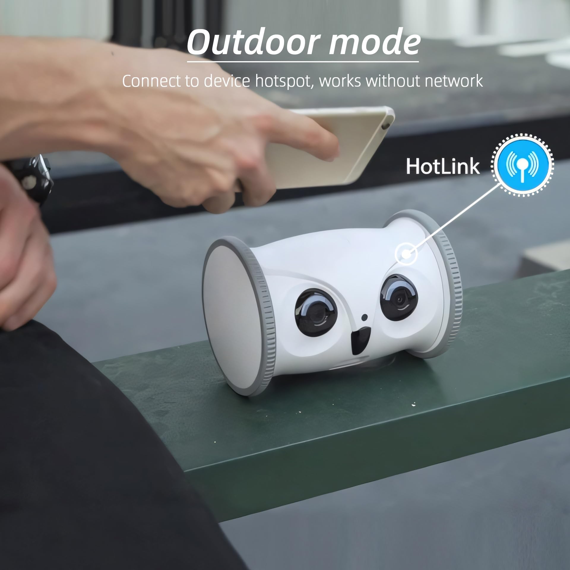 SKYMEE Owl Robot - Smart Pet Camera & Treat Dispenser with Remote App Control for Dogs & Cats | Interactive Toy for Home Monitoring & Playtime