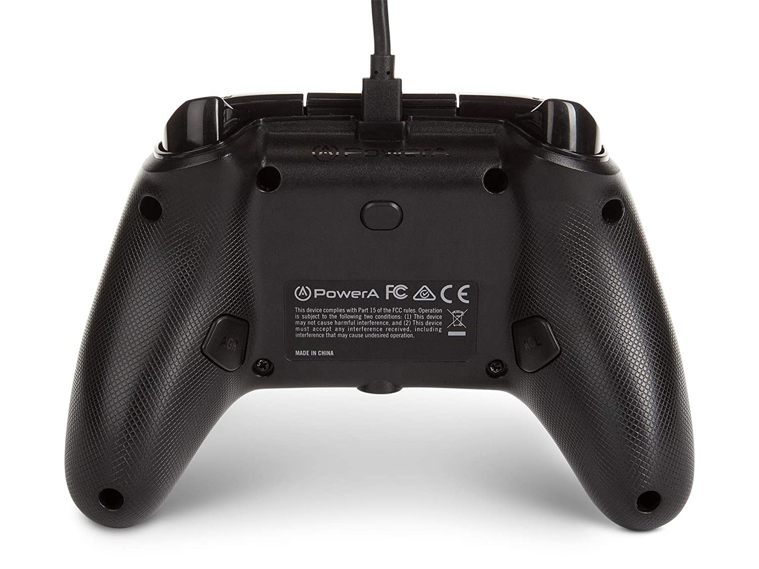 Power A Enhanced Wired Controller - Black Smart Anti-Recoil Modded Rapid Fire Gamepad with Multiple Modes | Compatible with Xbox One S/X | Mobile App Control for FPS Games like Call of Duty, Fortnite & Apex Legends | Perfect for Competitive Gaming & Esports Tournaments