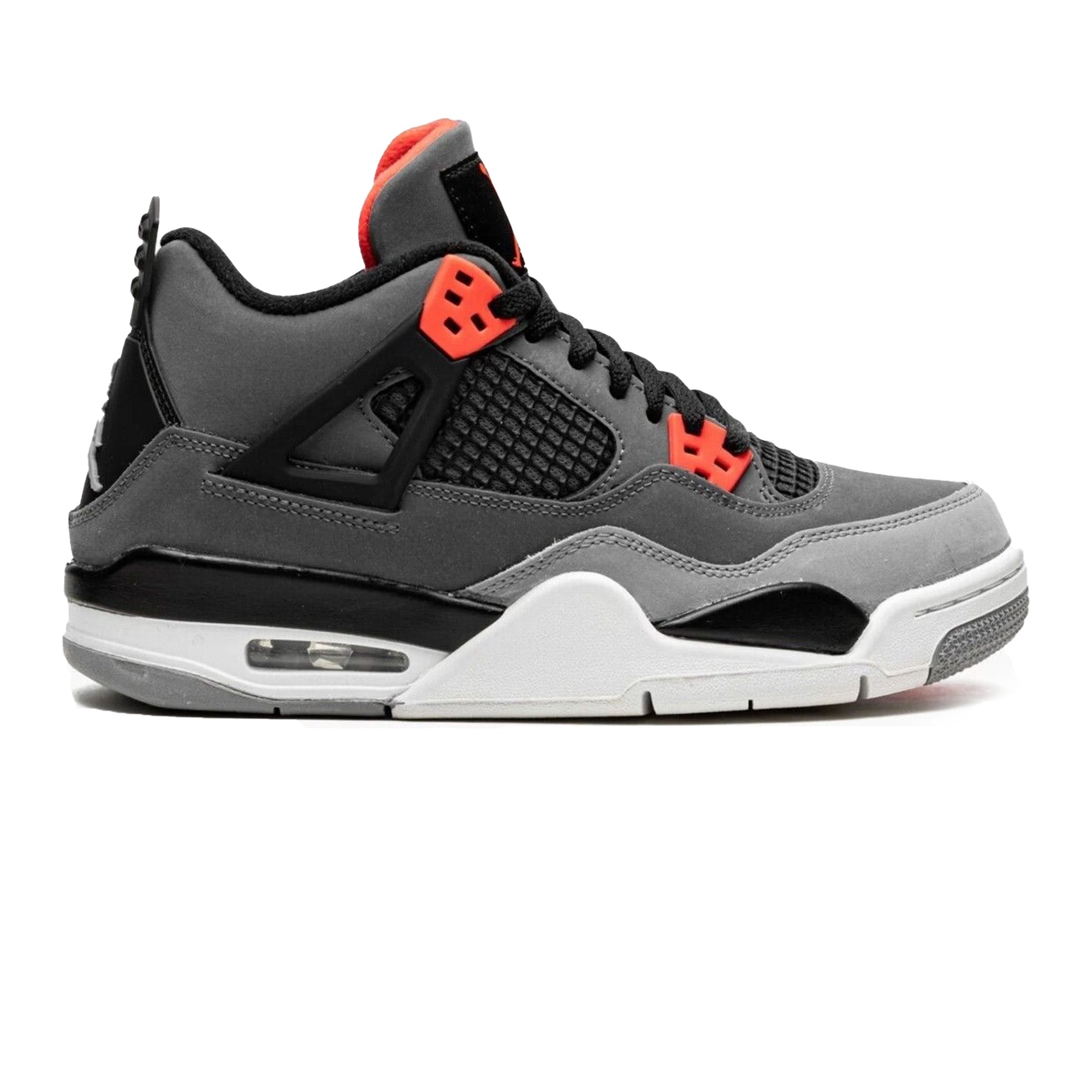Air Jordan 4 Retro 'Infrared' GS Sneakers (2022) - Basketball Shoes for Women & Girls - Perfect for Streetwear & Casual Fashion