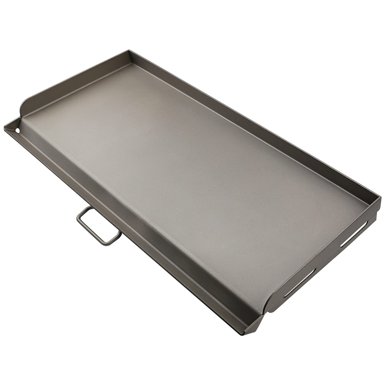 Hisencn 2 Burner Flat Top Griddle for Camp Chef Stove - 14x32 Inch Portable Gas Grill Griddle with Oil Drip Port - Perfect for Camping, Backyard BBQs, Tailgating & Outdoor Cooking