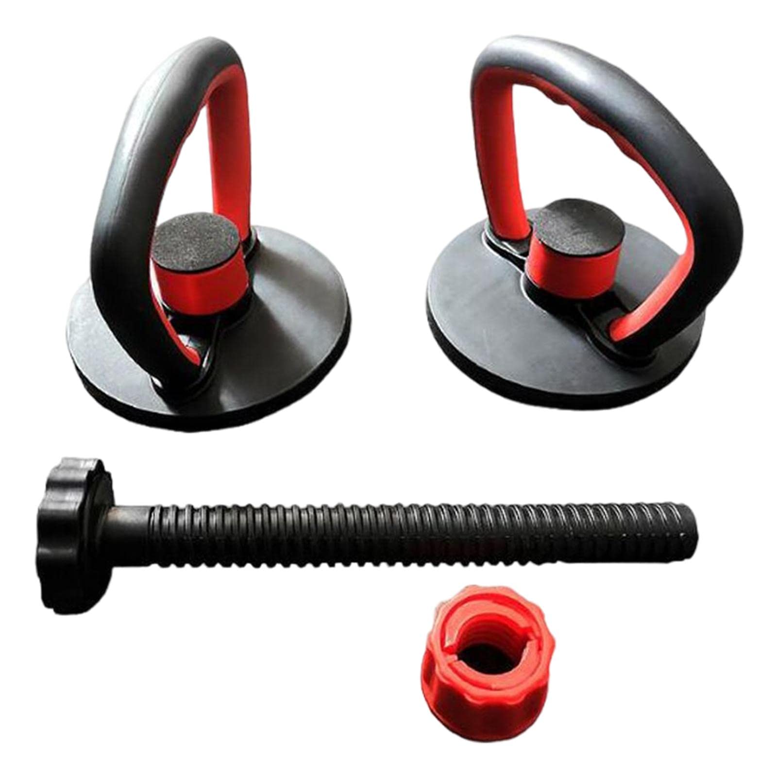 Vaveren Adjustable Dumbbell Grip - Kettlebell Handle Attachment for Weight Lifting, Strength Training & Home Gym Equipment - Perfect for CrossFit, HIIT Workouts & Home Fitness Routines