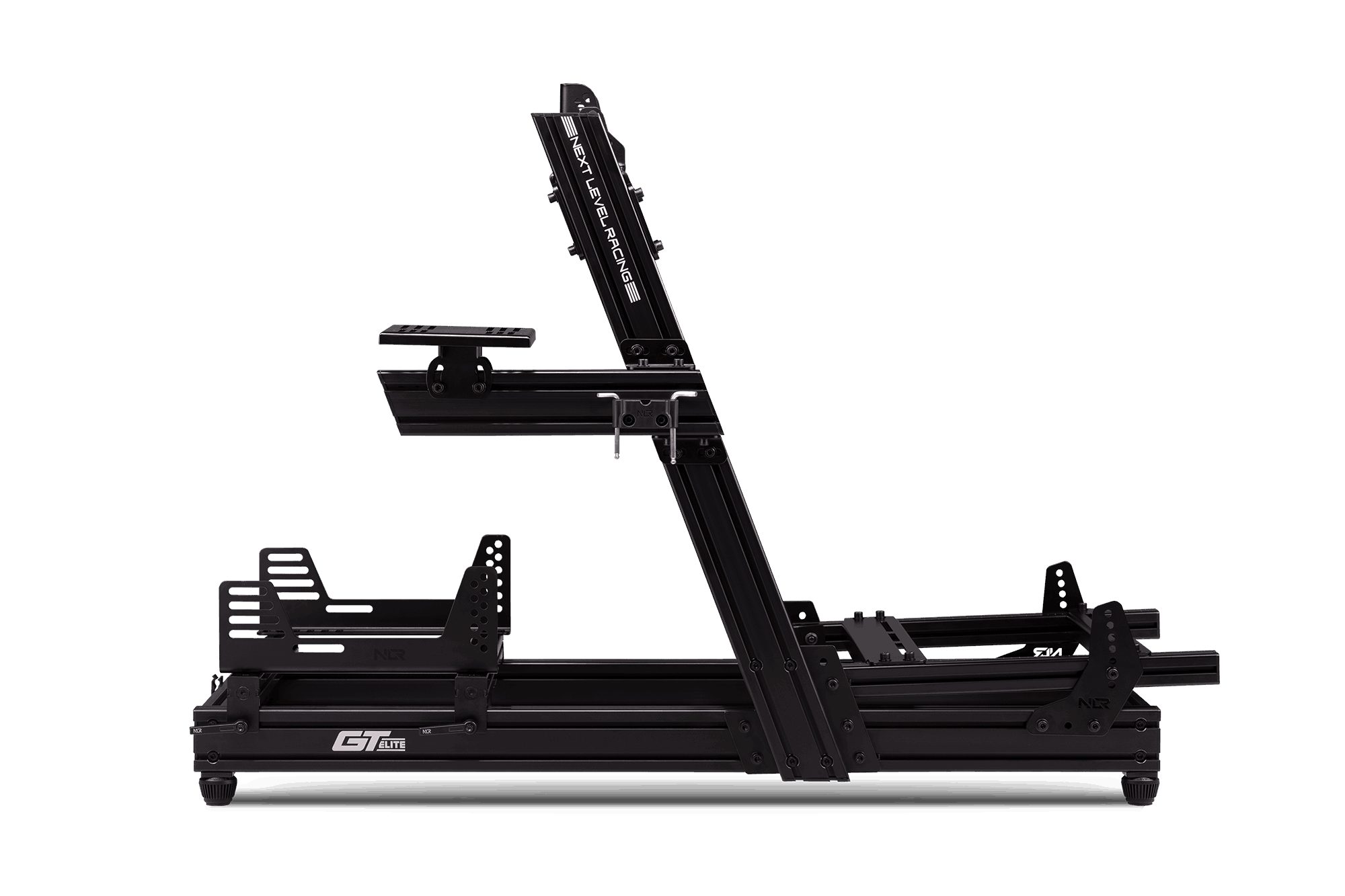 Next Level Racing GTElite Aluminum Simulator Cockpit - Front & Side Mount Edition | Premium Racing Cockpit Frame for PC & Console Gaming | Perfect for Home Racing Simulators & Esports Tournaments