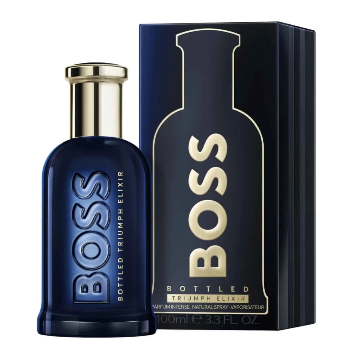 Bottled Triumph Elixir 3.3 oz Intense Men's Perfume - Long Lasting Cologne for Date Night & Special Occasions