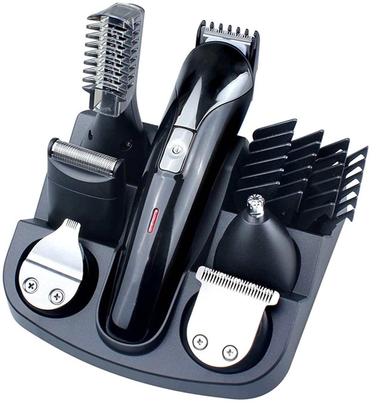 Professional Hair Clippers for Men & Women - Cordless USB Rechargeable Hair Trimmer with LED Display - Barber Grade Haircut Kit (Black) | Perfect for Home Haircuts, Salon Styling & Travel Grooming