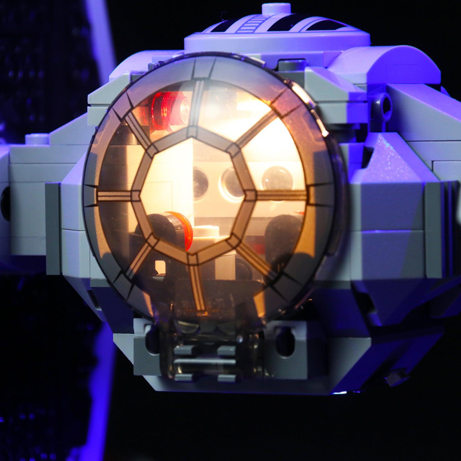 Best Light Kit for Lego Star Wars Imperial TIE Fighter 75300 - Enhance Your Model with LED Lights for Display & Nighttime Play