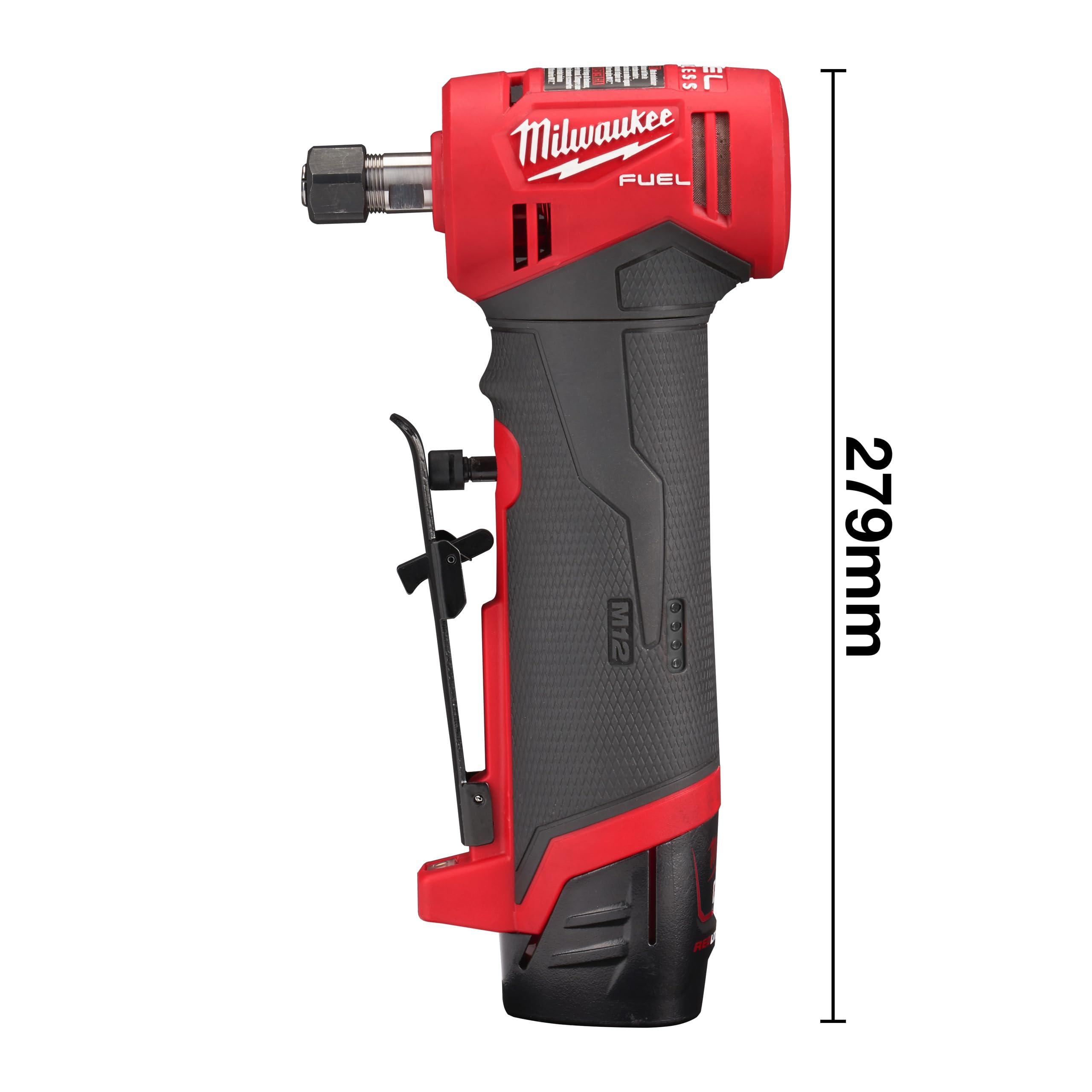 Milwaukee 1-Inch Impact Wrench for Lug Nuts - Red & Black Heavy Duty Automotive Tool - Perfect for Tire Changes, Auto Repair & DIY Car Maintenance