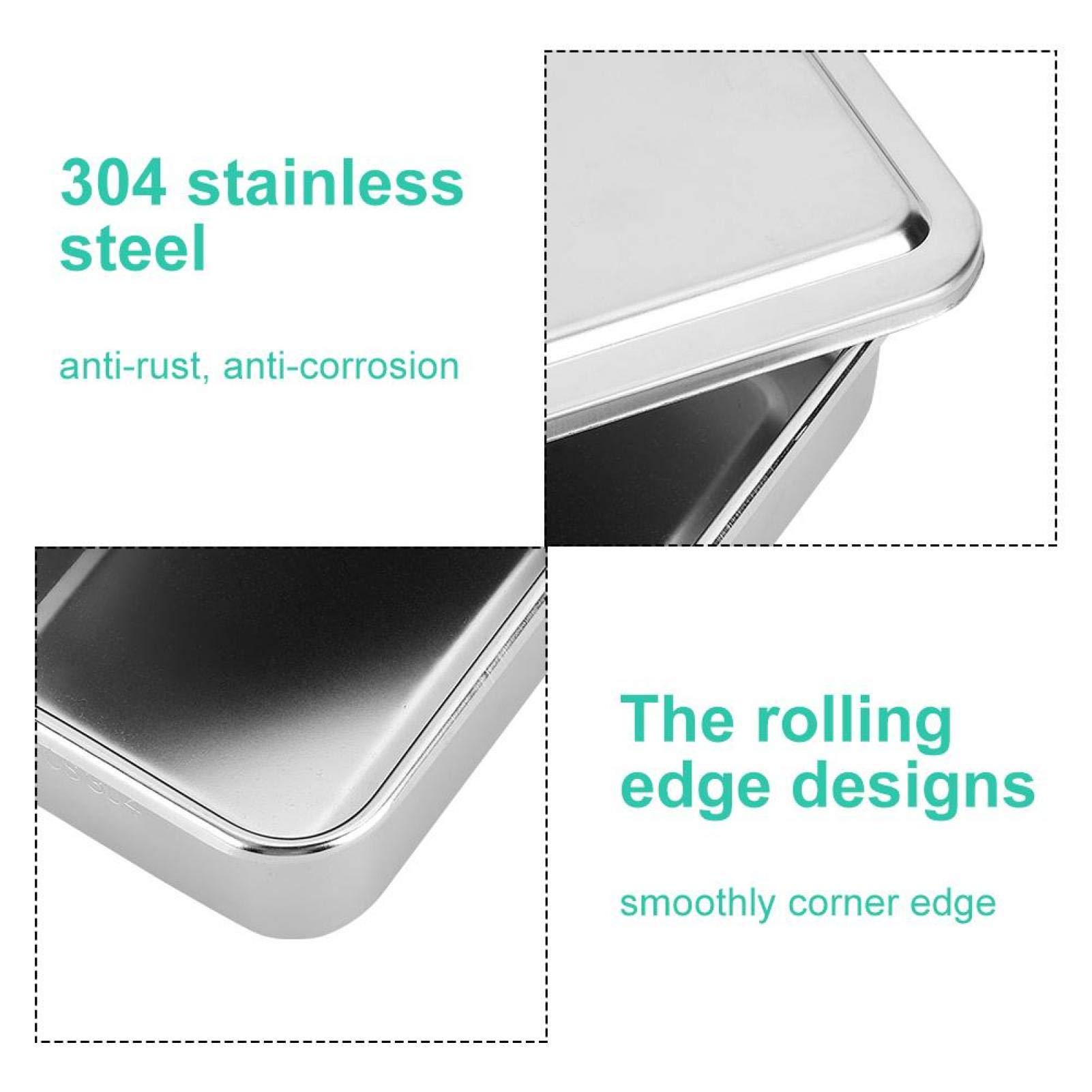 6in Rolling Edge Storage Box - Smooth Organizer for Home, Hospital & Medical Supplies - Perfect for Storing Medicine, First Aid Kits & Office Essentials