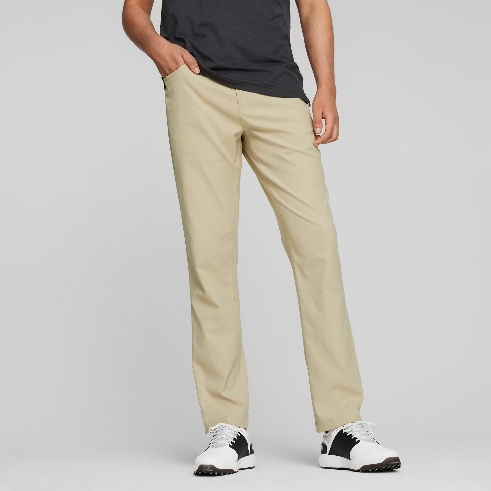 Dealer 5 Pocket Golf Pants for Men - Comfortable Stretch Alabaster Trousers | Perfect for Golfing, Business Casual & Outdoor Activities