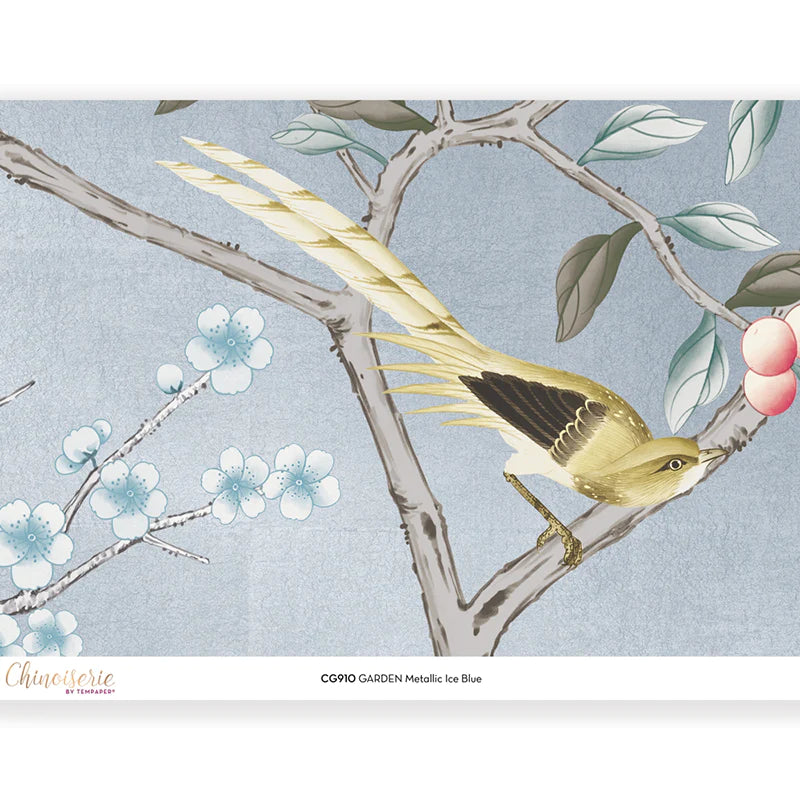 Self-Adhesive Garden Wall Mural - Easy Peel & Stick Wallpaper for Home Decor, Living Room, Bedroom & Nursery - Nature Inspired Botanical Design for Indoor Walls