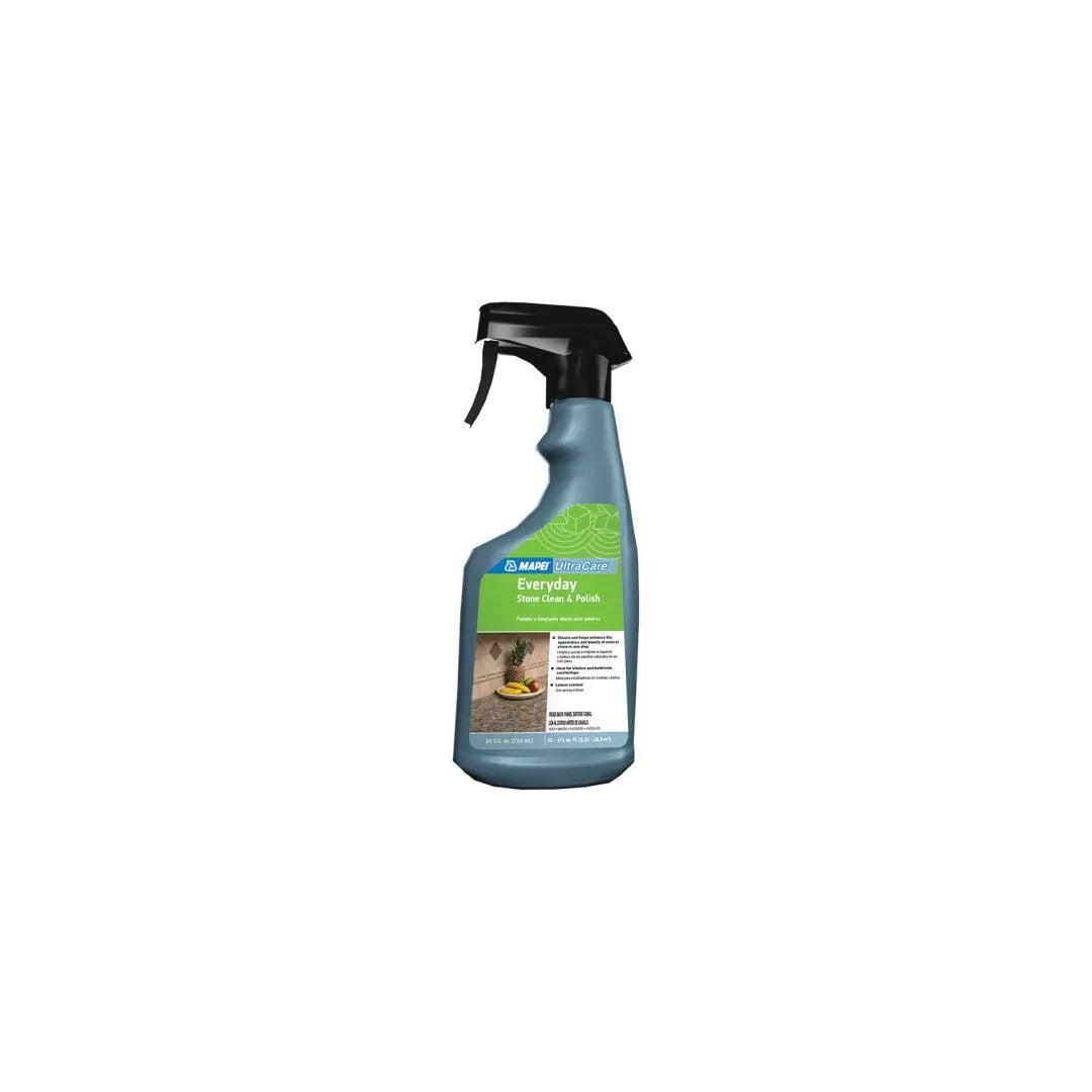 Mapei UltraCare Everyday Stone Clean & Polish - Natural Stone Cleaner & Polisher for Marble, Granite, Limestone - Perfect for Kitchen Countertops, Bathroom Tiles & Floor Maintenance
