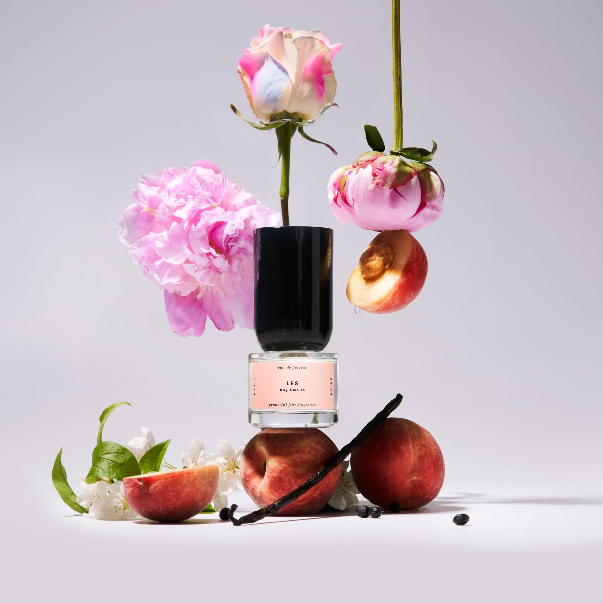 Boy Smells LES Cologne De Parfum - Gender-Neutral Vegan Perfume with Peony Blossom, Warm Vanilla & Cedarwood Notes (2.2 oz) | Unisex Fragrance for Everyday Wear, Date Nights & Special Occasions