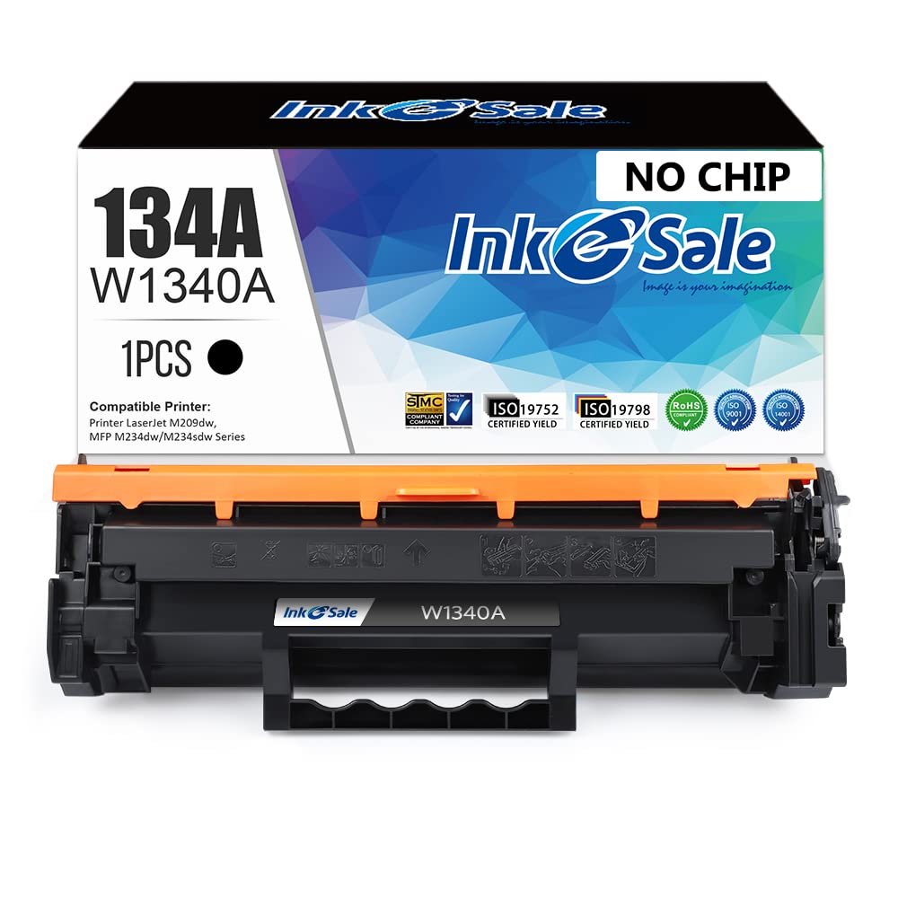HP 134A W1340A Compatible Toner Cartridge (Black) - Replacement for HP 134A/134X/M209dw/M234dw/M234sdw Printers - No Chip, High Yield - Perfect for Home & Office Printing Needs