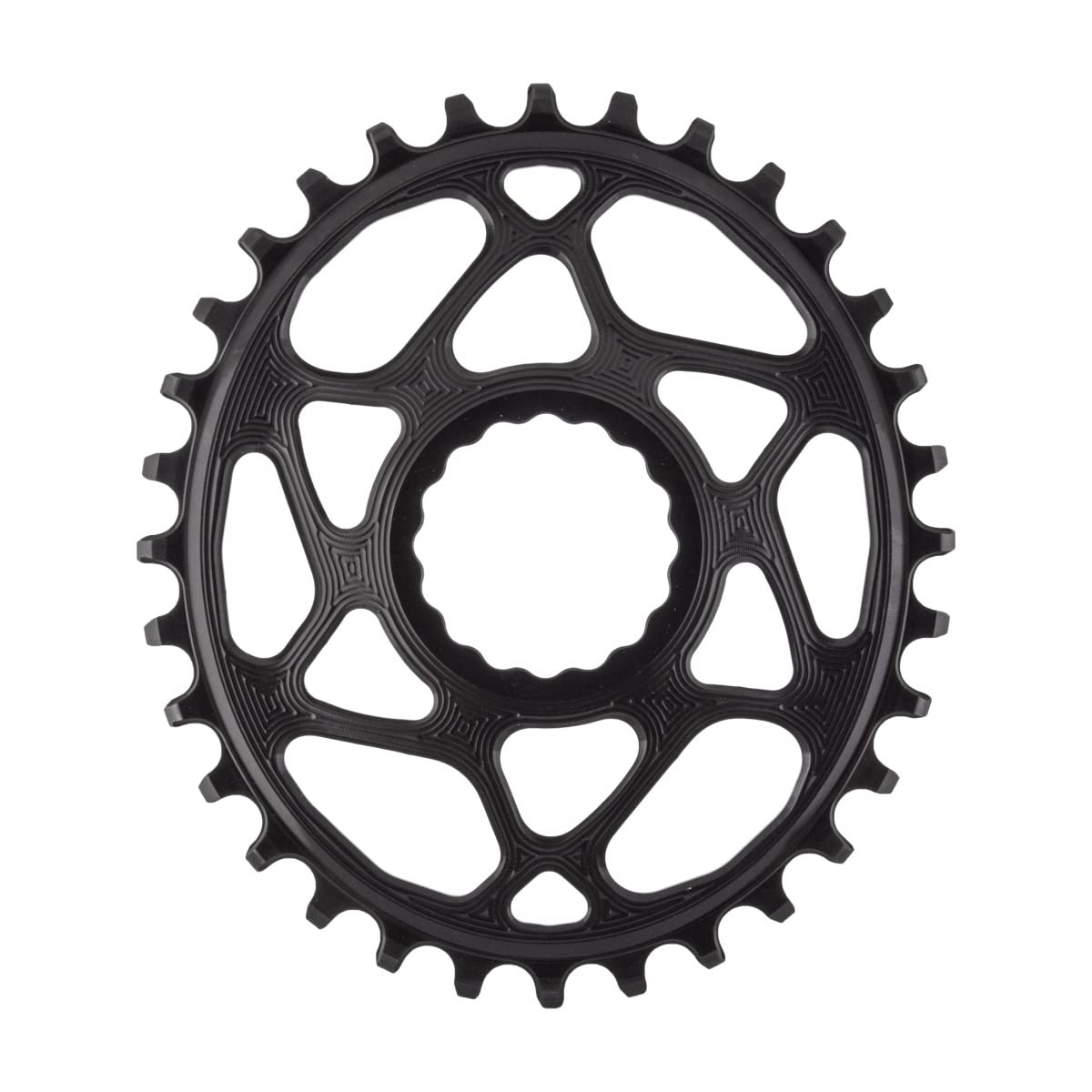 absoluteBLACK Race Face Oval Cinch Boost Direct Mount Chainring - High-Traction Bicycle Chainring for MTB & Gravel Bikes - Perfect for Off-Road Cycling and Trail Riding