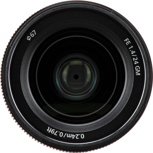 Open Box Excellent Condition Sony FE 24mm f/1.4 GM Lens - Premium Wide-Aperture Prime for Portrait, Landscape & Low-Light Photography