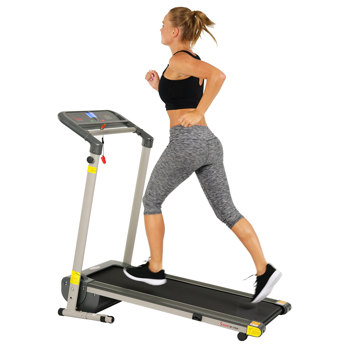 Compact Folding Treadmill for Home Gym - Space Saving Exercise Equipment for Small Rooms & Apartments - Perfect for Cardio Workouts, Running & Walking at Home