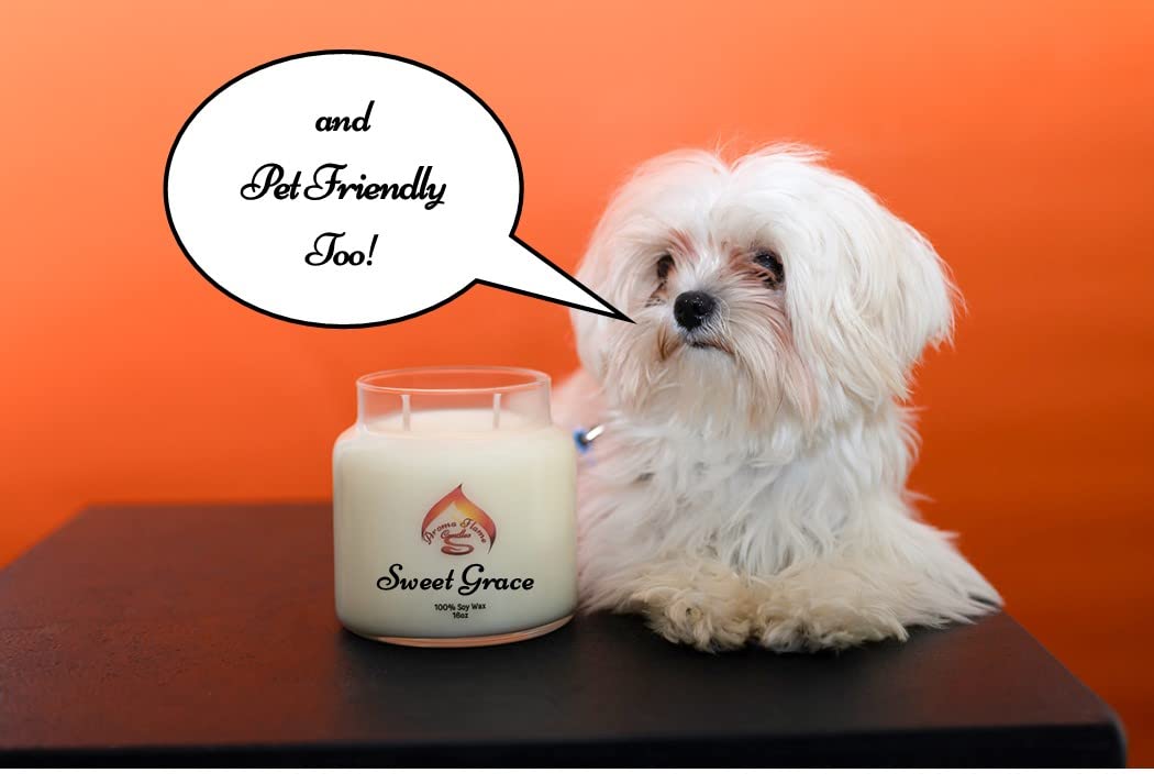 Handmade Soy Wax Candles 10oz - Non-Toxic Pet Safe Candles with Long Lasting Burn - Dye Free Aromatherapy Candles (Butt Naked Scent) - Perfect for Relaxation, Meditation & Home Decor