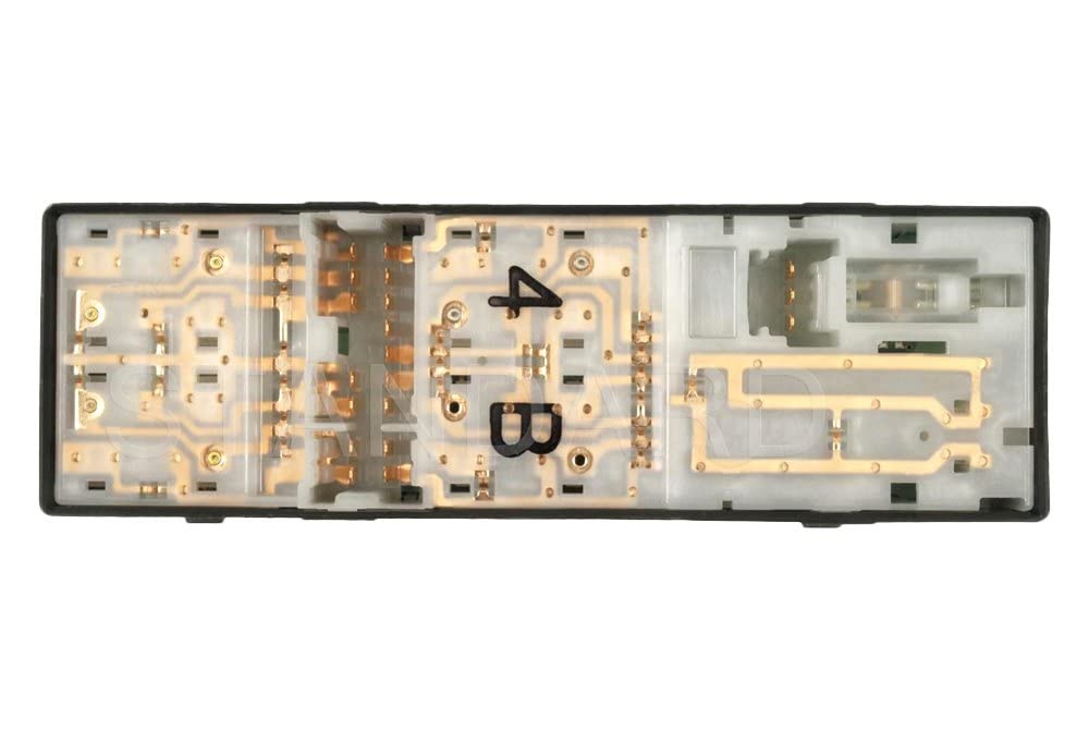 Standard Motor Products DWS-340 Power Window Switch - Compatible with Multiple Car Models | Reliable Auto Window Control Switch for Smooth Operation | Perfect for DIY Car Repairs & Window Maintenance