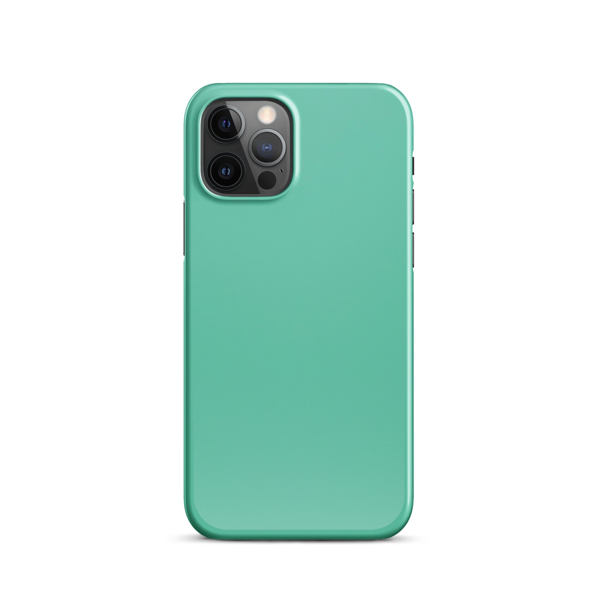 Premium Jade Snap Case for iPhone 14/13/12/11 Pro Max - Protective Hard Cover with Anti-Slip Grip | Perfect for Daily Use, Travel & Outdoor Activities