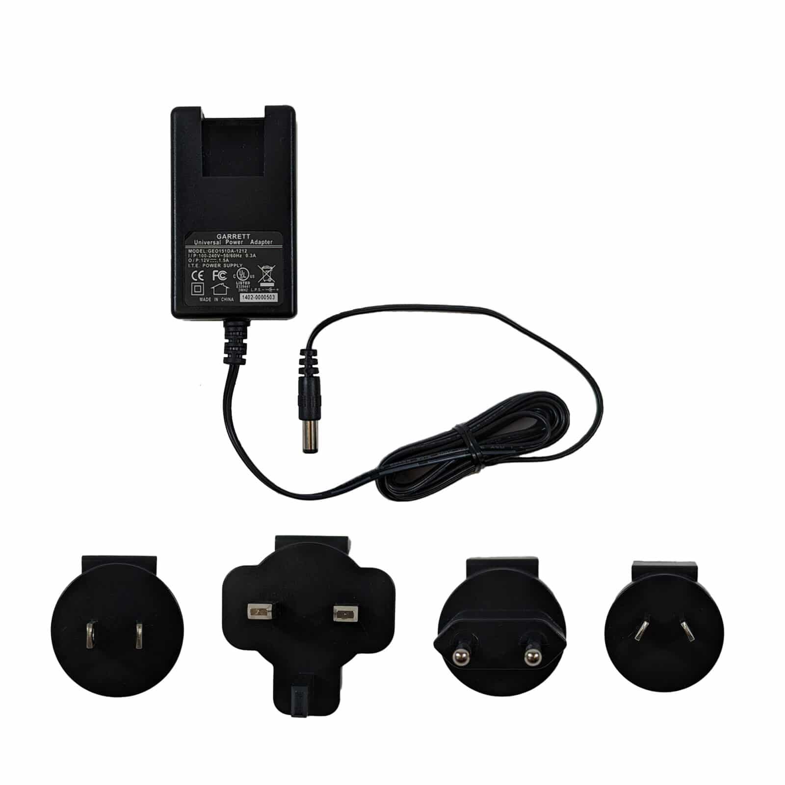 Garrett ATX Wall Charger - Replacement Power Adapter for Original Battery Charger | Perfect for Home, Office & Travel Use