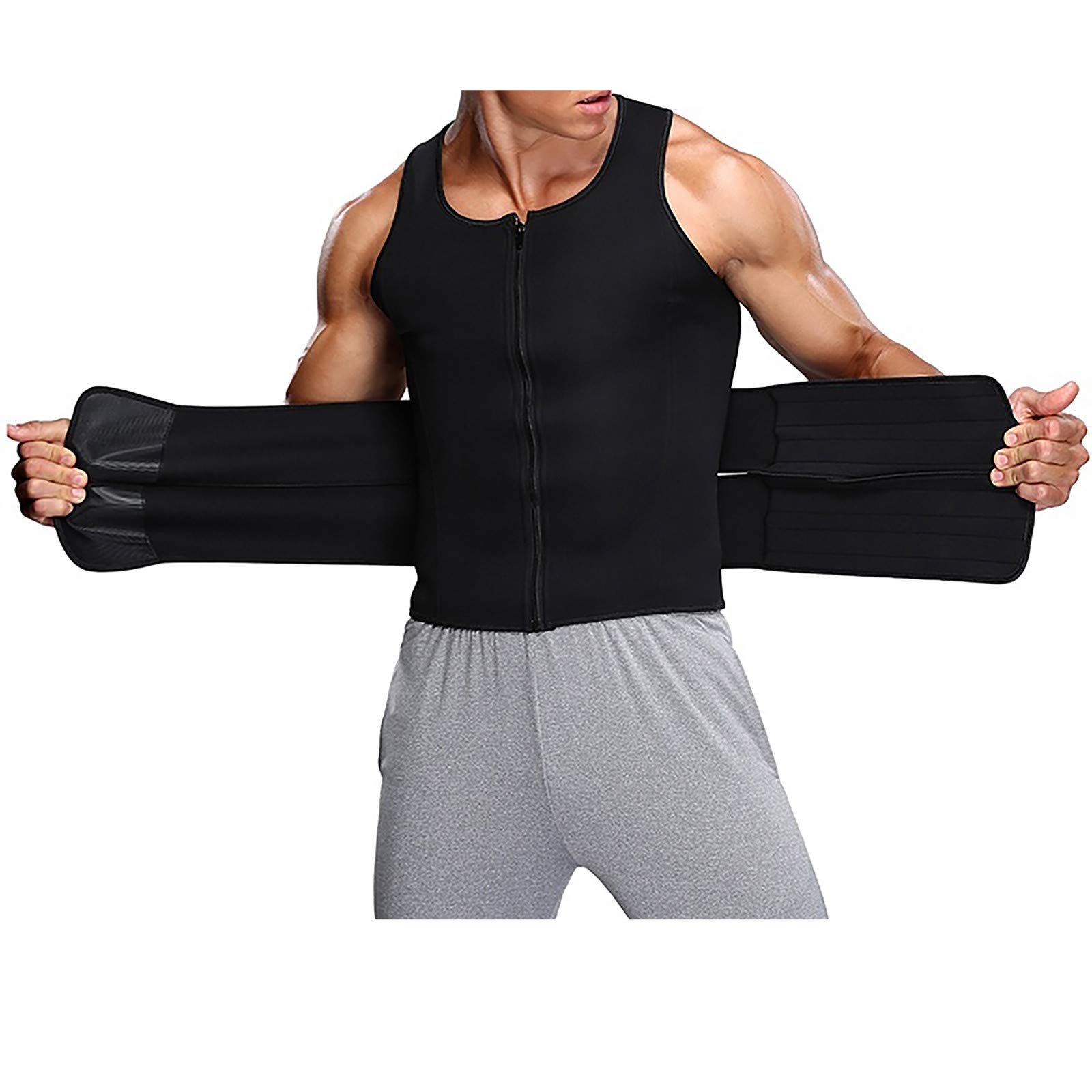 Ymosrh Men's Sleeveless Workout Tank Tops - Gym Shirts for Bodybuilding & Fitness - Breathable Muscle Tee for Men (S-2XL) - Perfect for Workouts, Running & Summer Outdoor Activities