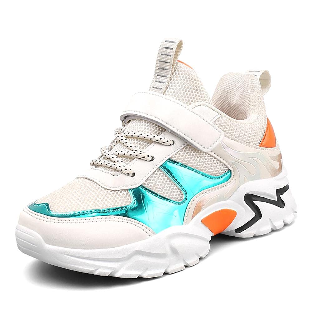 Lightweight Breathable Boys Sneakers for Toddler Little Kid Big Kid - Athletic Tennis Shoes with Strap for Running Walking - Perfect for School Playground & Daily Activities