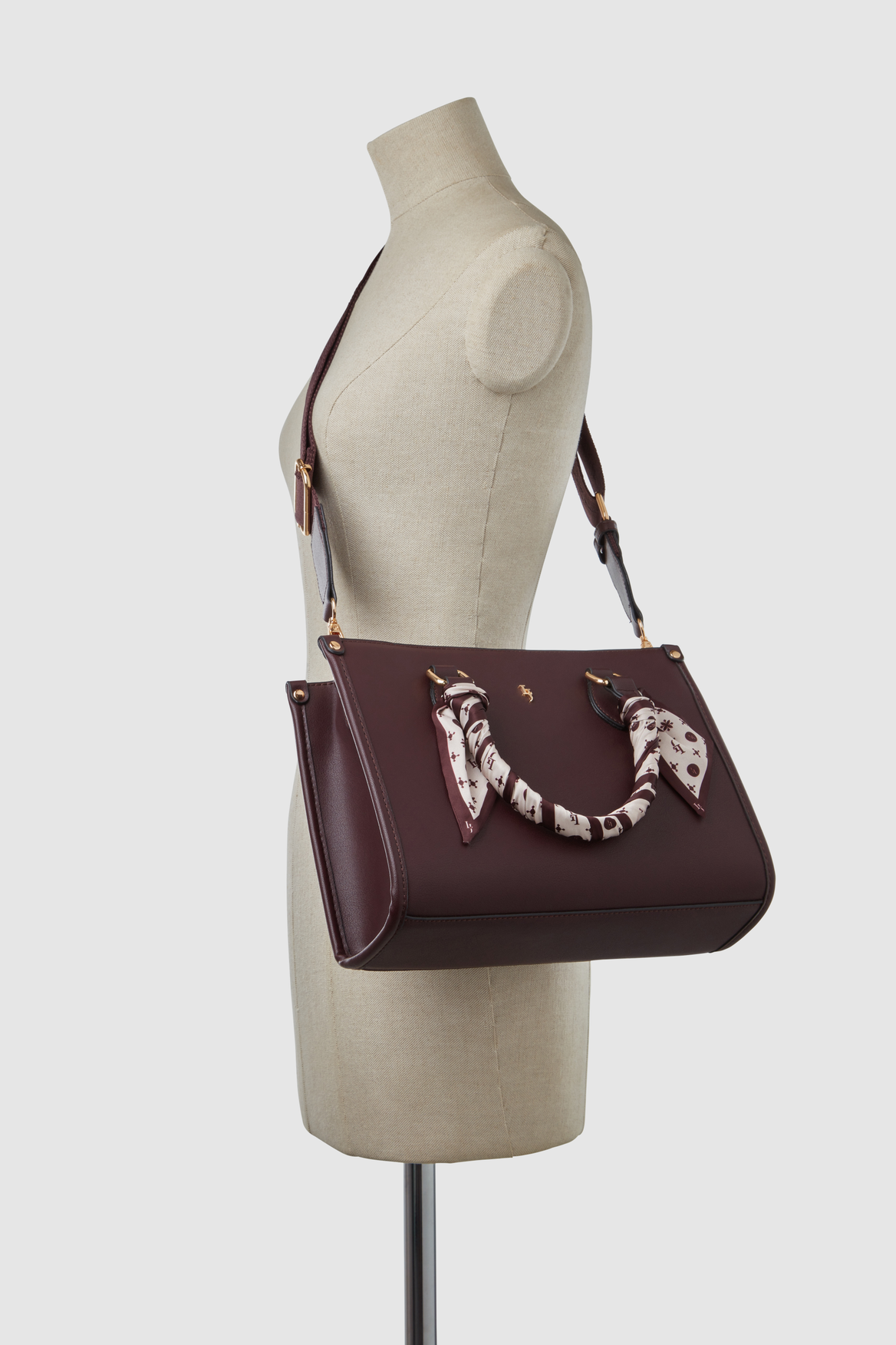 Stylish Small Tote Bag with Detachable Scarf - Perfect for Shopping, Beach & Everyday Use | Fashionable Women's Shoulder Bag