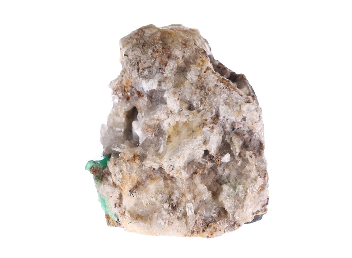 Natural Colombian Emerald Rough Crystal Sculpture - Raw Gemstone for Jewelry Making, Healing & Meditation | Perfect for DIY Crafts, Home Decor & Spiritual Gifts