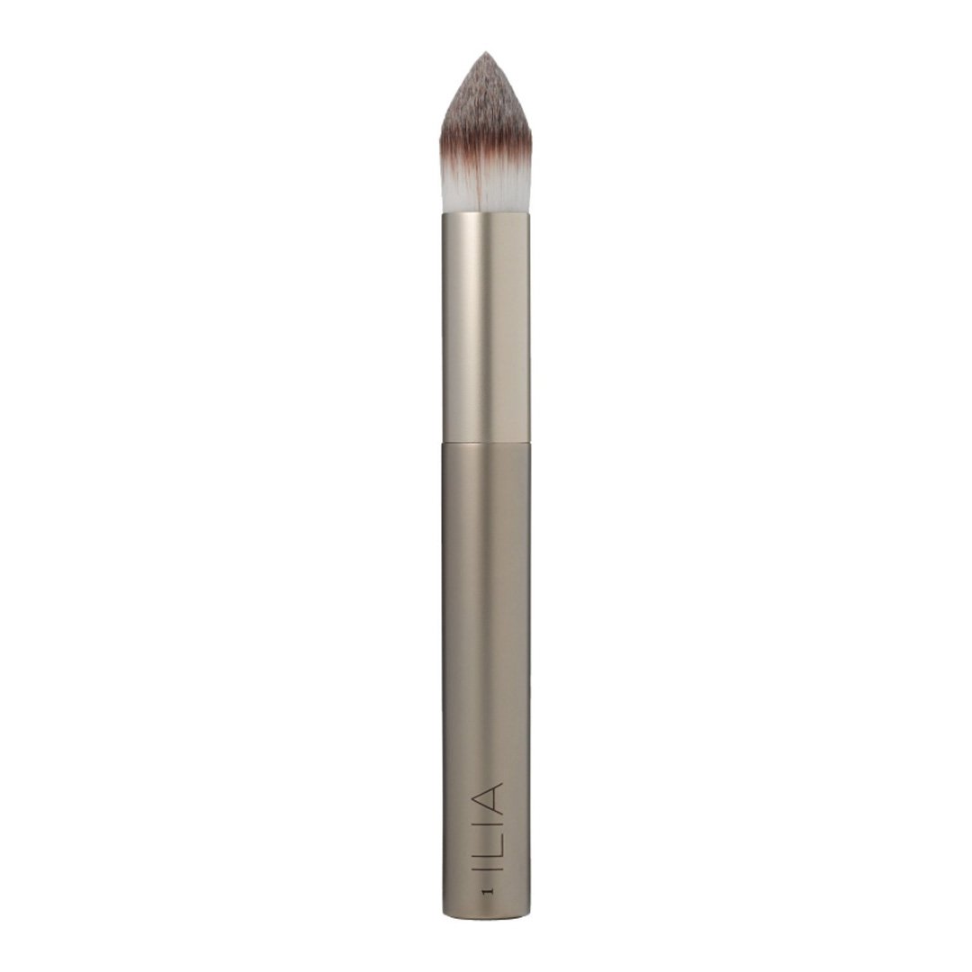 ILIA Foundation Brush - Vegan Makeup Brush for Flawless Liquid & Cream Foundation Application - Perfect for Everyday Makeup & Professional Use