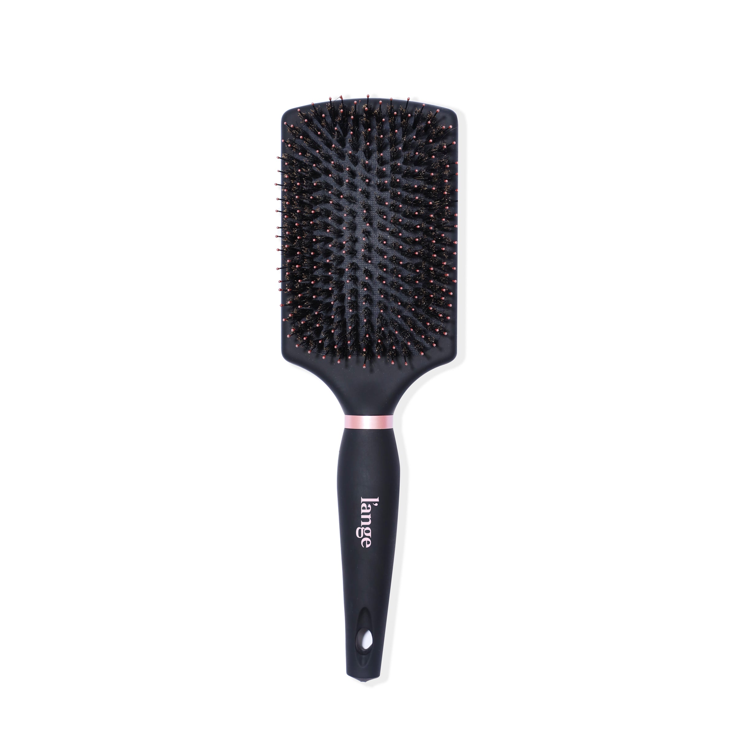 Siena Boar Bristle Paddle Brush for Smooth & Shiny Hair - Detangles, Reduces Frizz & Adds Shine - Perfect for Daily Styling & Salon-Quality Results at Home