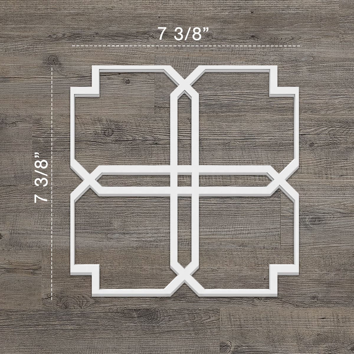 Englewood Decorative Fretwork Wall Panels - Elegant Laser-Cut Wooden Room Dividers for Home & Office Decor - Perfect for Living Rooms, Bedrooms, and Commercial Spaces