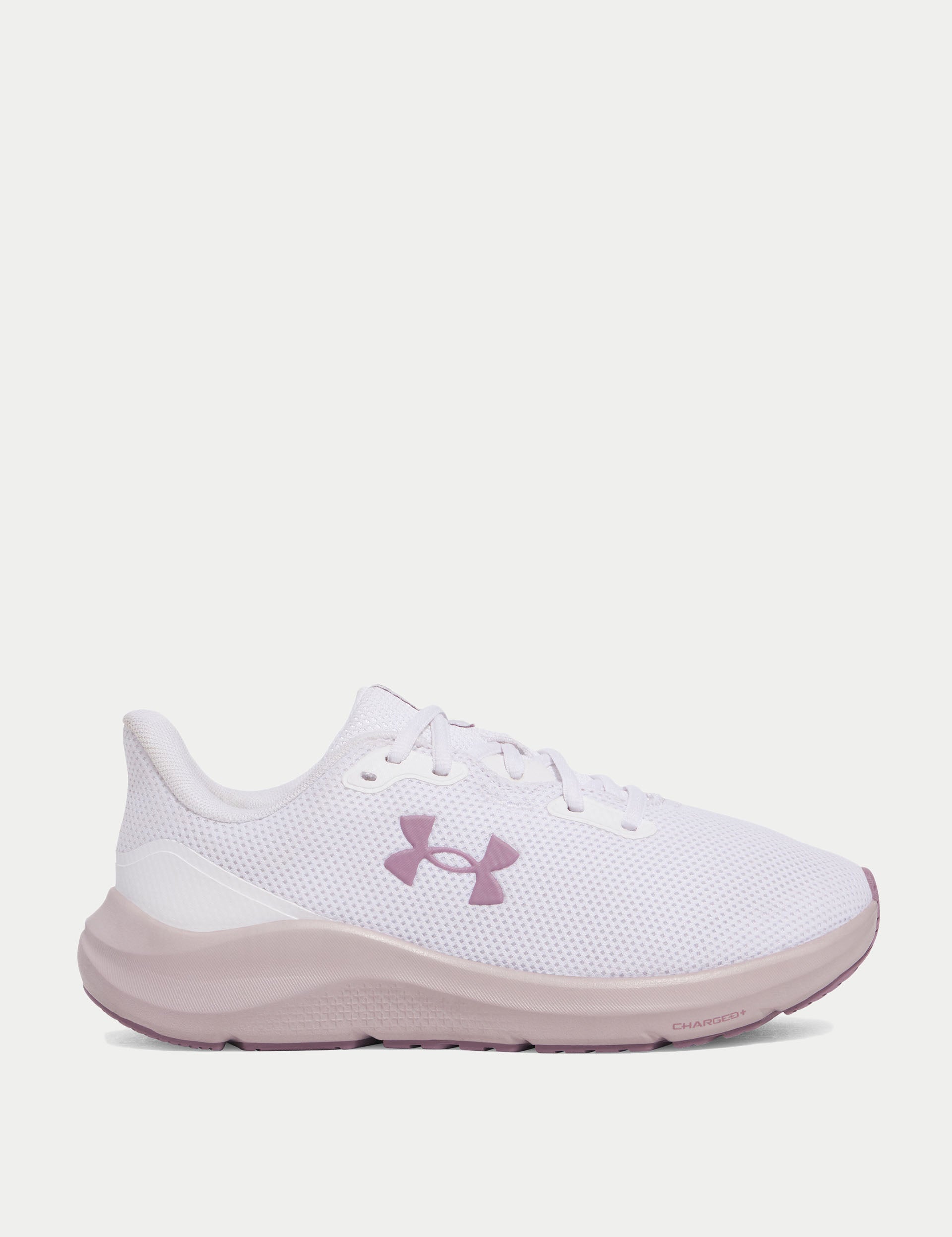 Pursuit 4 Running Shoes for Men & Women - Lightweight Breathable White/Purple Prime Sneakers - Perfect for Jogging, Gym Workouts & Daily Walking
