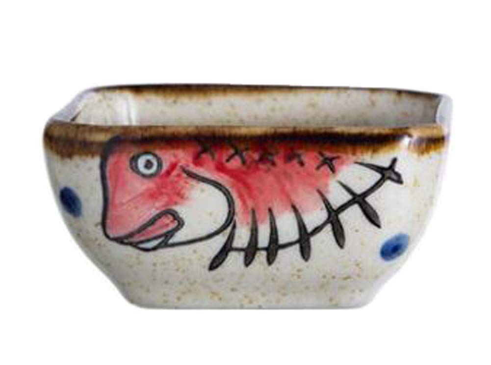 2-Piece Ceramic Seasoning Dishes Set - Small Sauce Bowls & Dipping Dishes for Appetizers, Condiments, Spices - Perfect for Restaurants, Kitchen, Dining Table & Party Serving