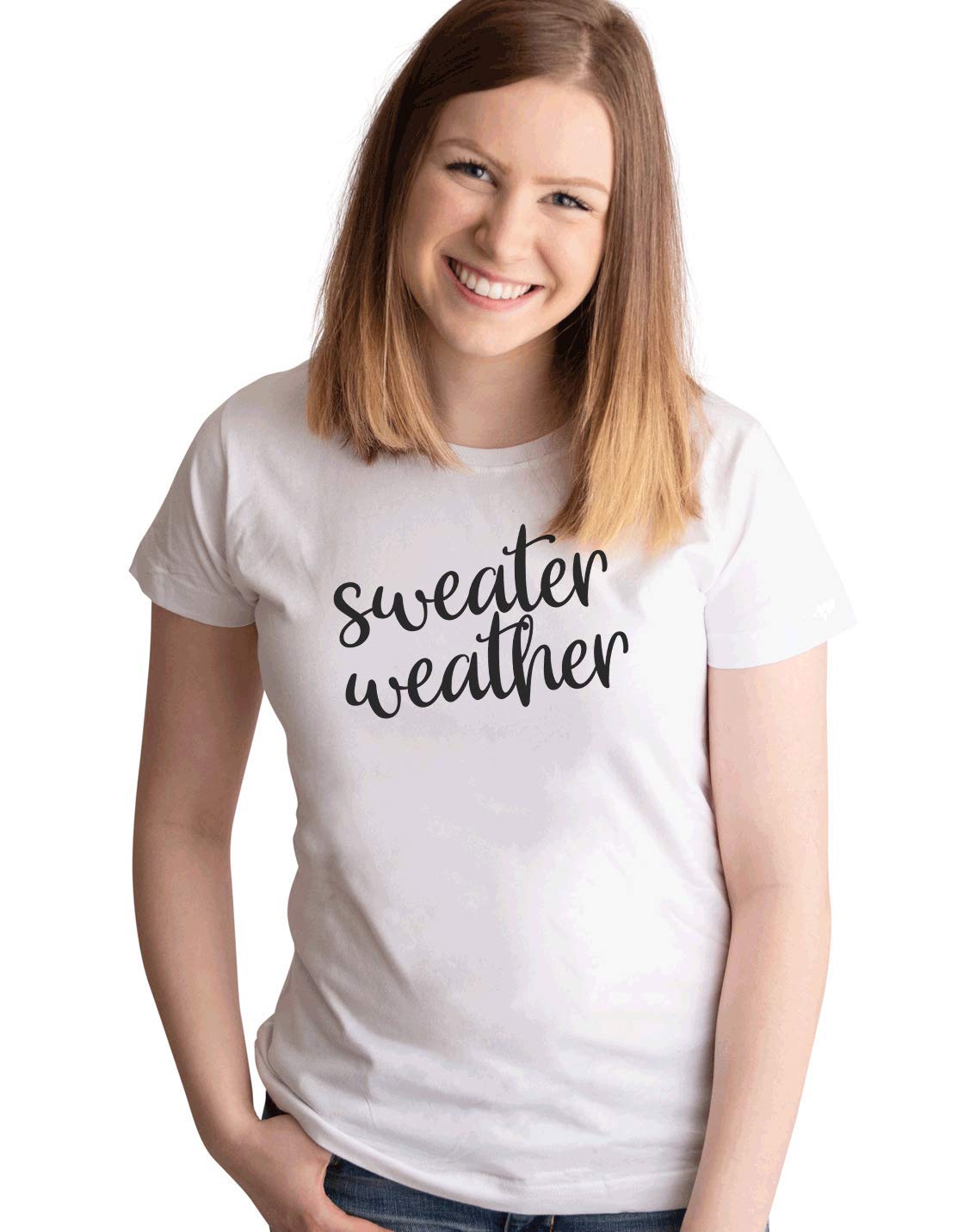 7 ate 9 Apparel Women's Cozy Knit Sweater Weather Shirt - Perfect for Fall Layering & Casual Outfits