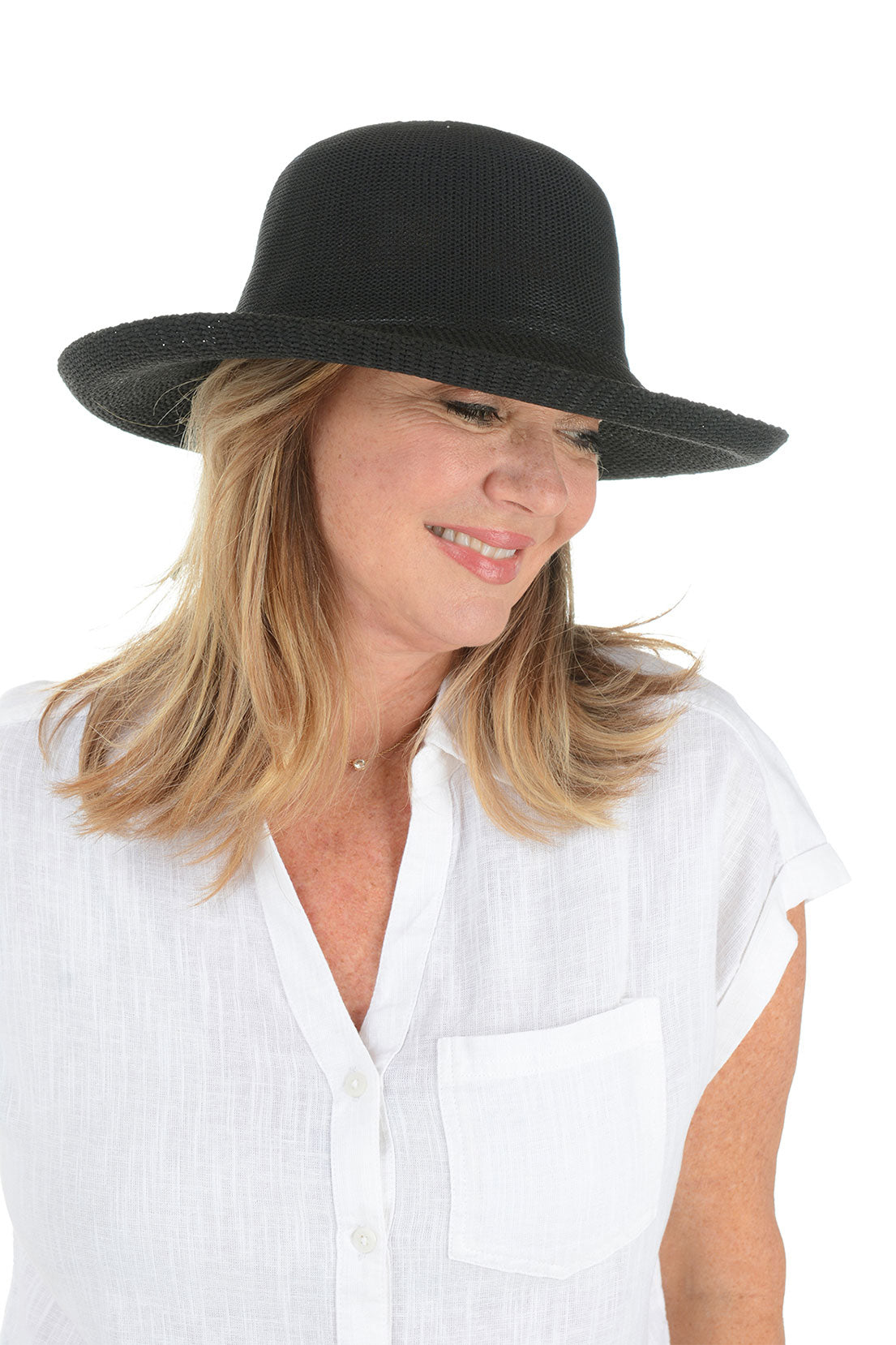 Adjustable Woven Travel Hat for Men & Women - Sun Protection, Breathable & Lightweight for Outdoor Activities, Beach, Hiking & Vacations