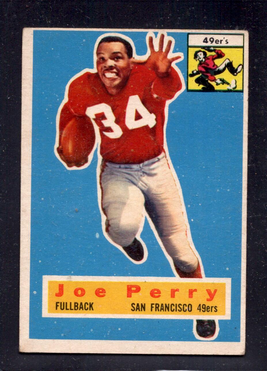 1956 Topps #110 Joe Perry San Francisco 49ers Vintage Football Card - Perfect for Collectors, Sports Memorabilia Displays & NFL Fan Gifts
