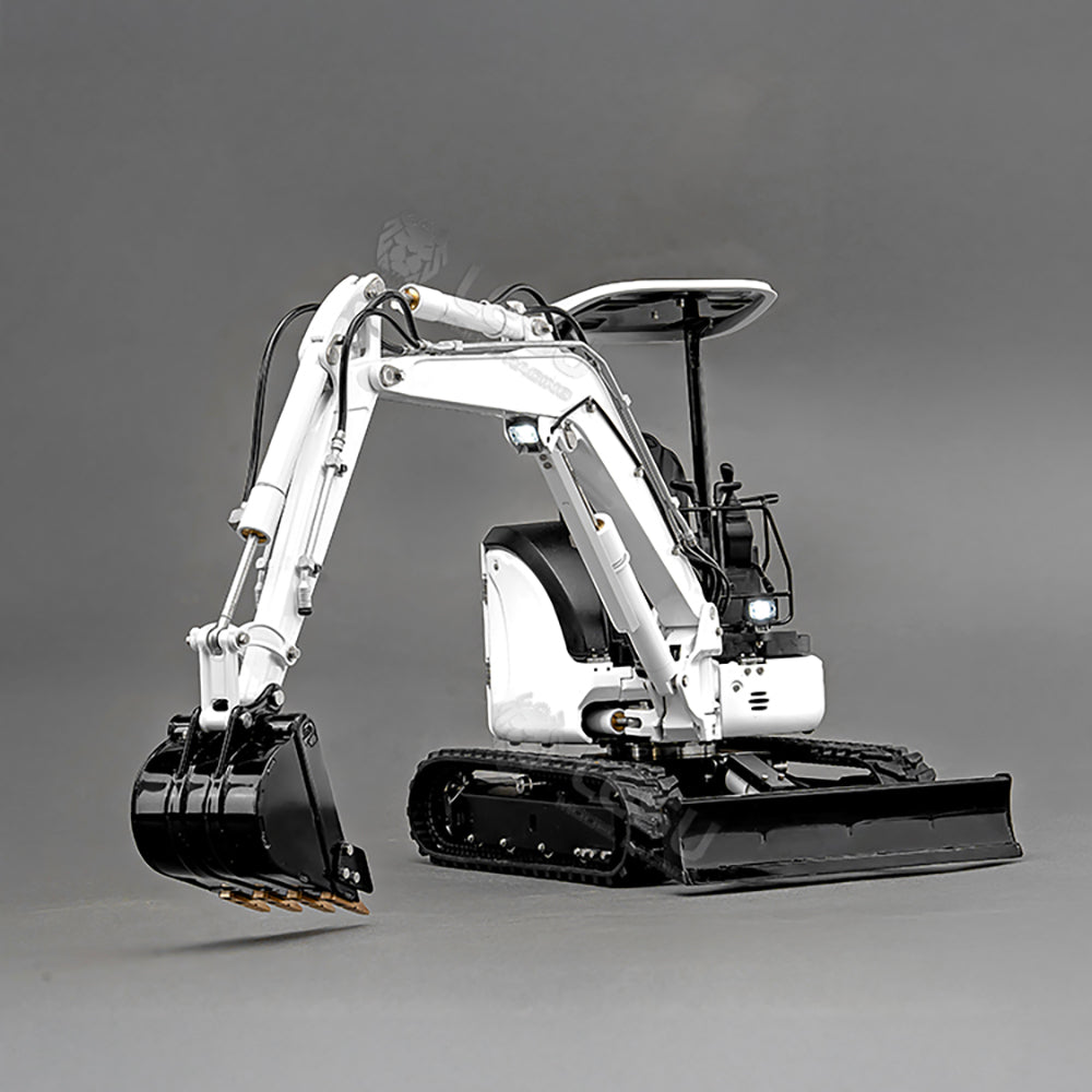 LESU PC30 1/14 Scale RC Hydraulic Excavator - 6CH Plunger Valve Mini Pump Remote Control Digger with Flysky ST8 Radio & Battery - Perfect for Construction Simulation, Backyard Digging & RC Hobby Enthusiasts