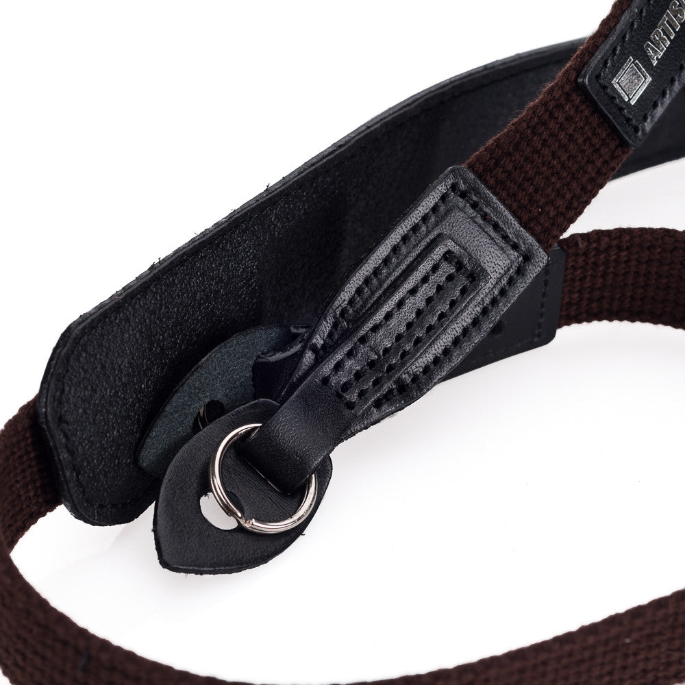 Artisan & Artist ACAM 114R Genuine Leather Camera Strap - Premium Brown for DSLR & Mirrorless Cameras - Perfect for Travel & Street Photography