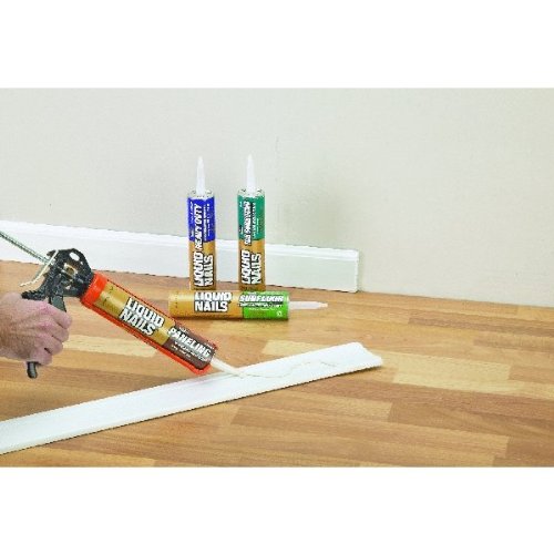 Liquid Nails Heavy-Duty Construction Adhesive - Strong Bonding Glue for Wood, Metal, Concrete & More | Perfect for Home Repairs, DIY Projects & Professional Construction Work
