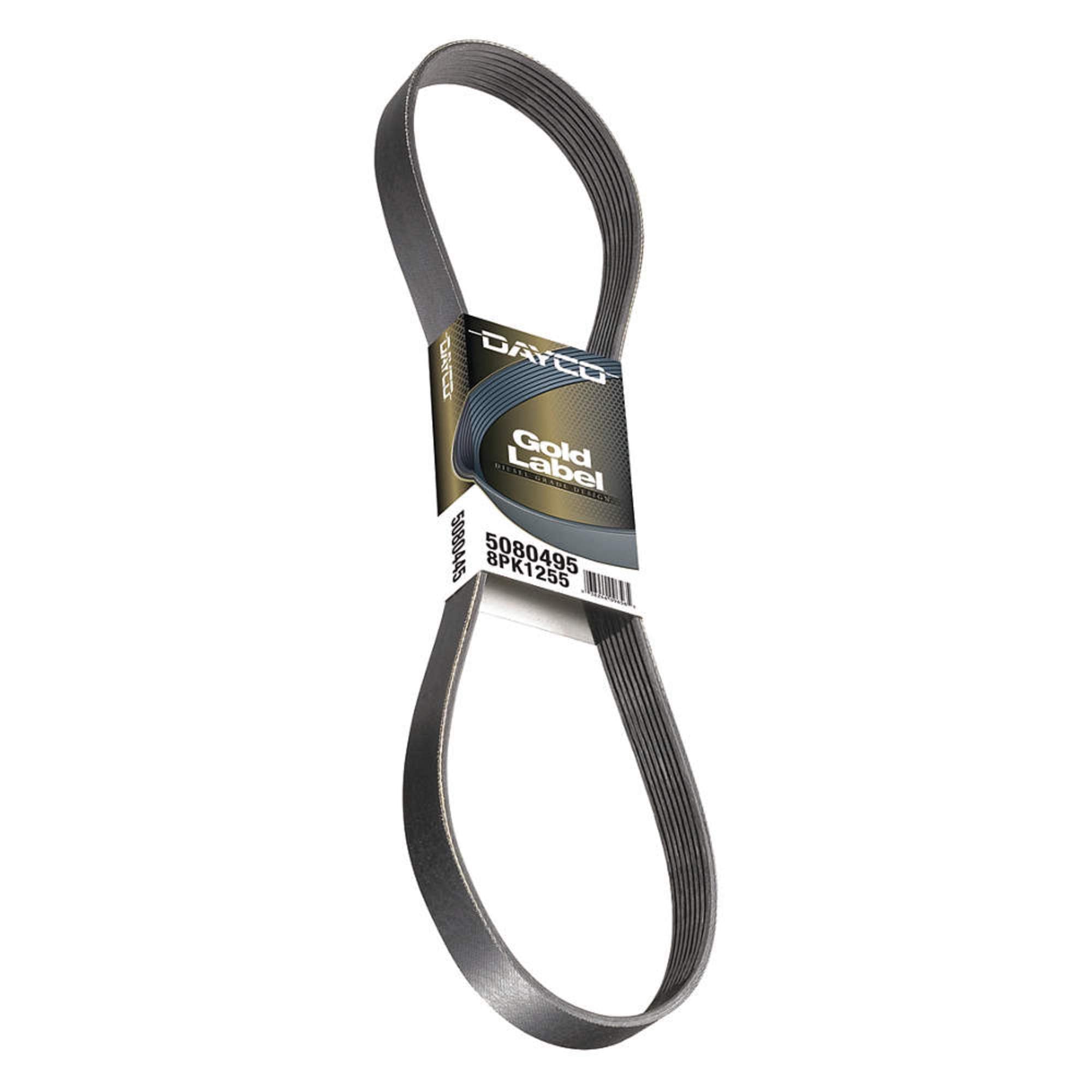 Dayco Poly Rib Gold Label Serpentine Belts - Premium Replacement for Smooth Engine Performance | Ideal for Automotive Repair & Maintenance