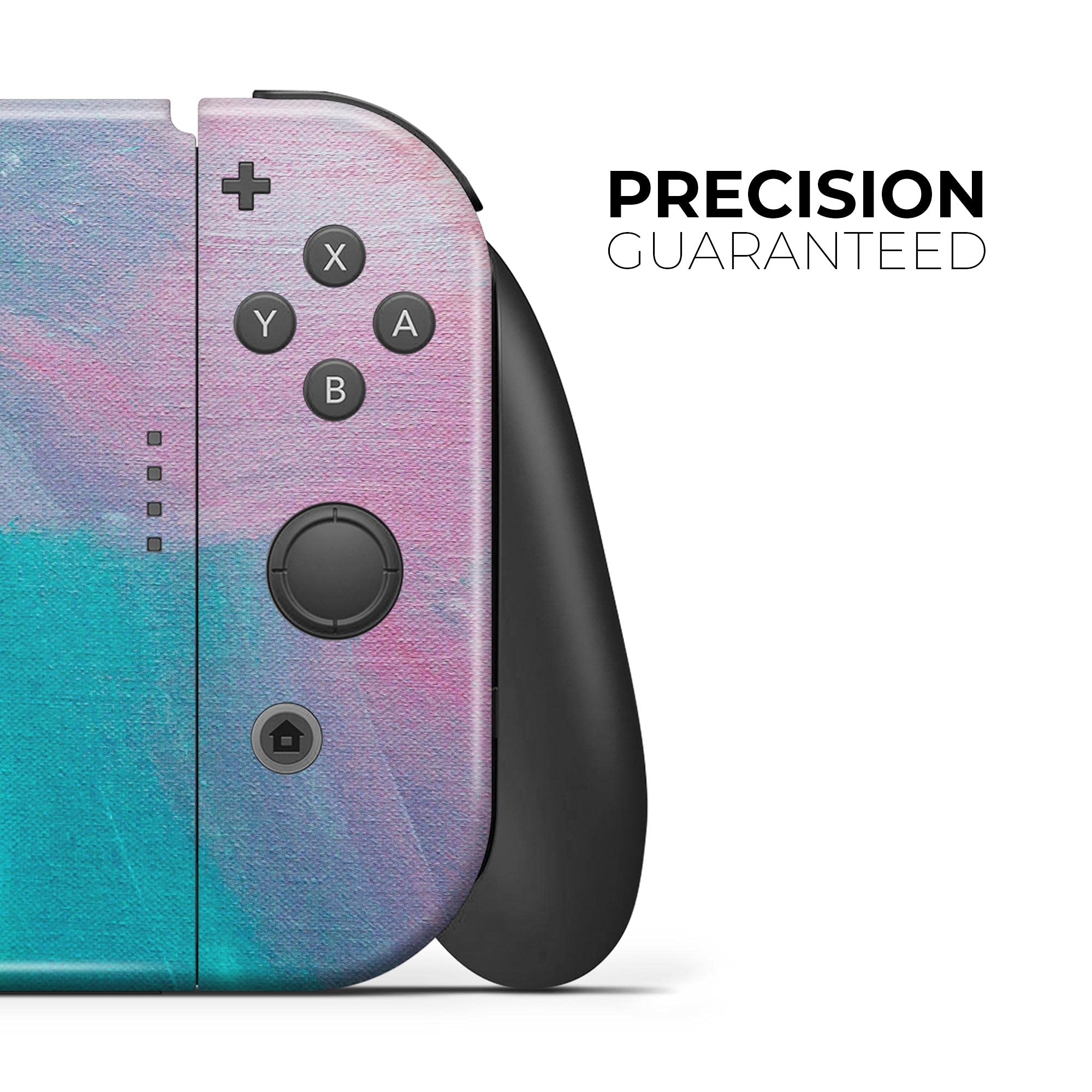 Nintendo Switch Skin Decal - Removable Scratch-Resistant Vinyl Wrap Cover - Pastel Marble Design - Compatible with Switch Console Bundle - Perfect for Gaming Protection & Customization
