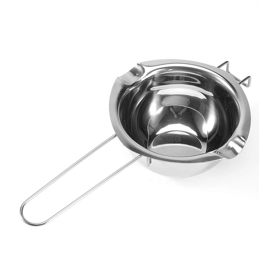 Stainless Steel Milk Chocolate Butter Melting Pot - Stable, Portable & Durable for Restaurants, Bakeries & Home Use - Perfect for Fondue, Candy Making & Dessert Preparation