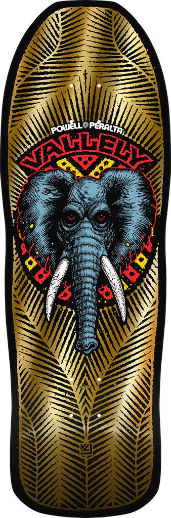 Powell Peralta Mike Vallely Elephant Skateboard Deck 9.85